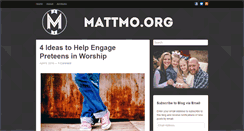 Desktop Screenshot of mattmo.org