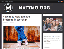 Tablet Screenshot of mattmo.org